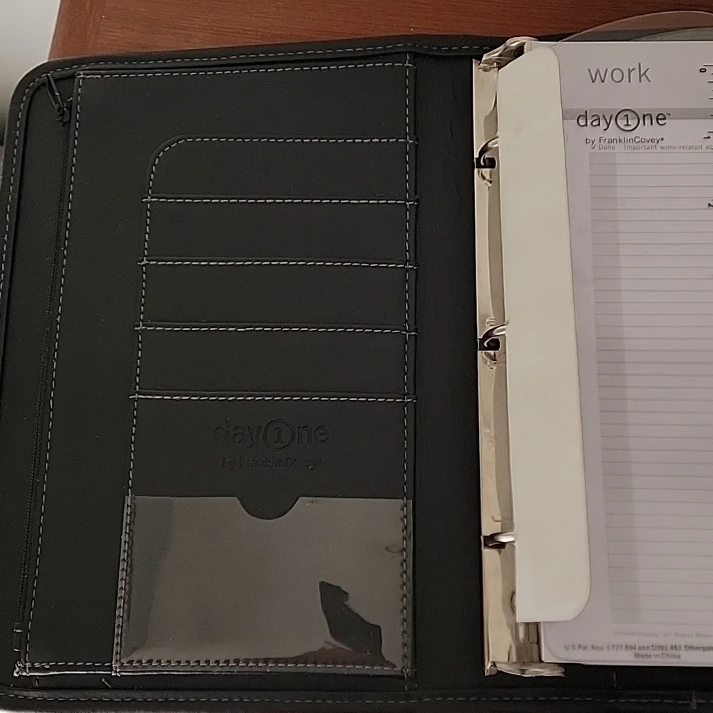 Franklin Covey Day One Planner Bin5